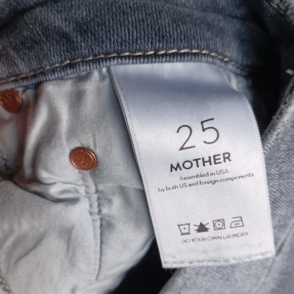 MOTHER - Looker Ankle Fray Jeans- Huntress, Gray Wash, Sold on Revolve - Picture 9 of 16